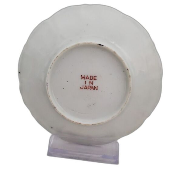 Geisha Girl Japanese Porcelain Teacup and Saucer ~Vintage~ - Picture 7 of 8